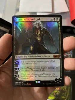 MTG Sorin, Vampire Lord Core Set 2020 Foil NM - Image 1