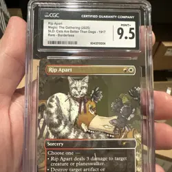 2025 MTG Magic the Gathering SLD Secret Lair Drop Borderless #1917 Rip Apart - Image 1