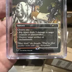 2025 MTG Magic the Gathering SLD Secret Lair Drop Borderless #1917 Rip Apart - Image 3