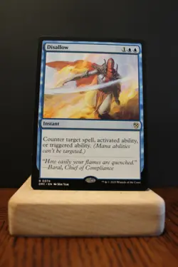 MTG - Disallow - DRC 0074 - Commander: Aetherdrift - Rare - Magic - Image 1