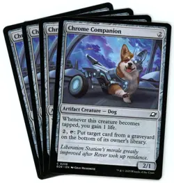 Chrome Companion X4 - Edge of Eternities - MTG - Image 1