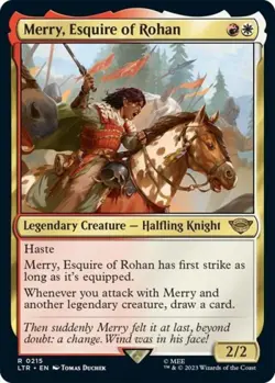 Merry, Esquire of Rohan -Foil Near Mint MTG - Image 1