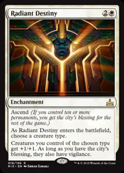 Radiant Destiny - Near Mint MTG Rivals of Ixalan - Image 1