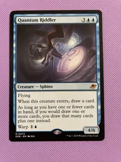 Quantum Riddler Edge of Eternities Regular #0072 MTG - Image 1