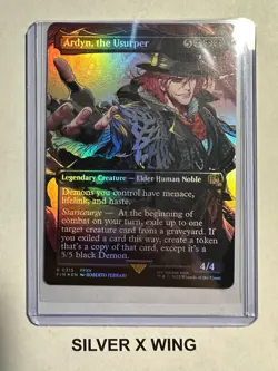 Ardyn, the Usurper 0315 Borderless Foil x1, MTG, Final Fantasy, FIN, NM - Image 1