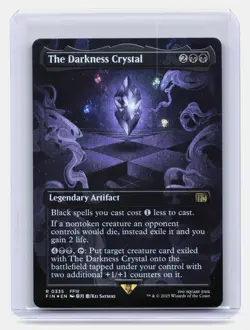 The Darkness Crystal (Borderless) MTG FINAL FANTASY #335 Rare,Foil - Image 1