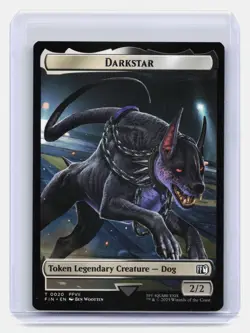 Angelo // Darkstar Double-Sided Token MTG FINAL FANTASY #19 // 20 - Image 2