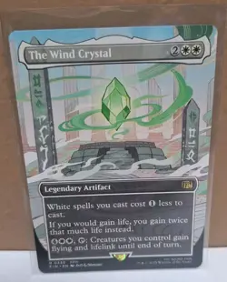 The Wind Crystal Borderless - Final Fantasy MTG - Image 1