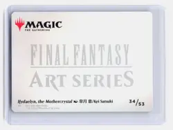 Hydaelyn, the Mothercrystal Art Card MTG Art Series: FINAL FANTASY #34 - Image 2