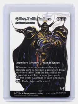 Golbez, Clad in Darkness MTG FINAL FANTASY #10 Uncommon,Showcase - Image 1