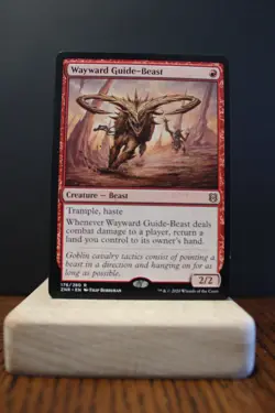 MTG Zendikar Rising ZNR Wayward Guide-Beast MINT Magic ManaFam - Image 1