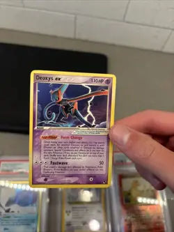 Deoxys ex - 17/17 - Pokemon Pop Series 4 Non-Holo Card Mp - Image 1