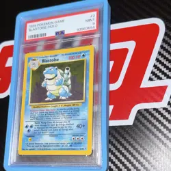 Pokemon TCG Blastoise Holo Rare 2/102 Base Set PSA 9 English Card - Image 4