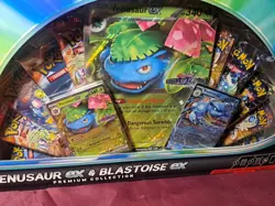 Venusaur ex Blastoise ex Premium Collection GameStop Exclusive - Pokemon TCG - Image 4