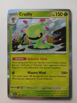 CRADILY 006/142 RARE HOLO STELLAR CROWN POKEMON CARD NM-Mint TCG - Image 1
