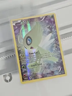 Pokemon Celebi Black Star Promo Holo Basic Grass Card XY XY111 70 HP English - Image 3