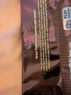 Pokemon Trading Cards Unopened Pack “Trick Or Trade” 3 Cards Pokemon - Image 3