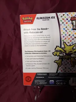 Pokemon TCG Scarlet and Violet - 151 Alakazam ex Collection Box - 4 Packs 820650855269 - Image 4