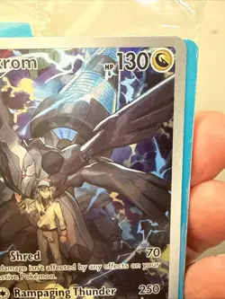 Pokemon TCG N’s Zekrom MEP 031 Sealed ME: Mega Evolution Promo Card Black Star - Image 3