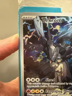 Pokemon TCG N’s Zekrom MEP 031 Sealed ME: Mega Evolution Promo Card Black Star - Image 4
