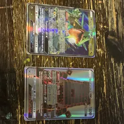 Pokemon GX & Tag Team Holo Card Lot 10 - Rayquaza, Pikachu, Zekrom - Image 3