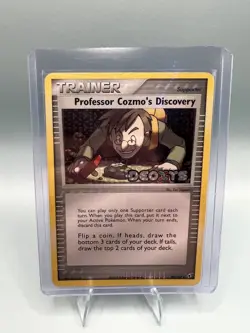 Pokemon Card - Professor Cozmo's Discovery Deoxys 90/107 Reverse Holo Stamped - Image 1