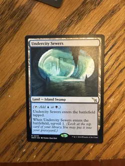 Undercity Sewers Card Regular Murders at Karlov Manor 270-NM Condition - Image 1