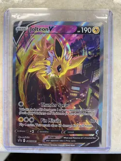 Jolteon V SWSH183 SWSH: Sword & Shield Promo Cards NM Pokemon - Image 1