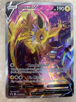 Jolteon V SWSH183 SWSH: Sword & Shield Promo Cards NM Pokemon - Image 3