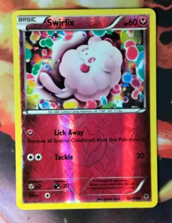 Swirlix 68/119 Reverse Holo MP 2014 Phantom Forces XY Pokemon Card - Image 1