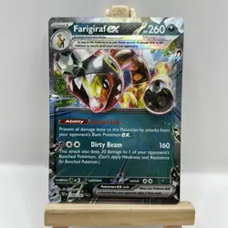 Farigiraf ex 108/162 Sv05: Temporal Forces Holo Pokemon Card - NM - Image 1