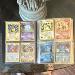 Pokemon TCG Japanese/English some Spanish Card Lot Binder old cards - Image 3