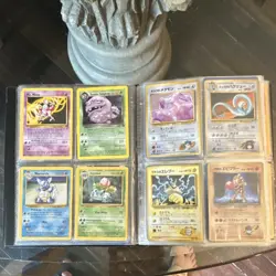 Pokemon TCG Japanese/English some Spanish Card Lot Binder old cards - Image 4