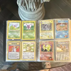Pokemon TCG Japanese/English some Spanish Card Lot Binder old cards - Image 5