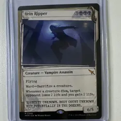 Wizards of the Coast Vein Ripper Murders at Karlov Manor Showcase Mythic Black … - Image 1