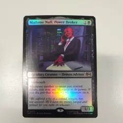 Madame Null, Power Broker - Teenage Mutant Ninja Turtles - Foil NM - Image 1