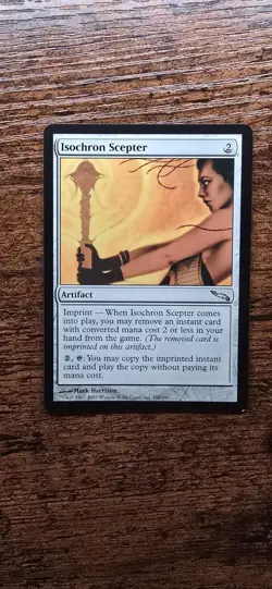 Wizards of the Coast Isochron Scepter Mirrodin Artifact Colorless 188/306 - Image 1