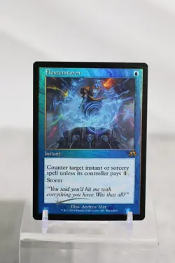 Flusterstorm (Retro Frame) Foil P Buy-A-Box Promos 496 NM - Image 1