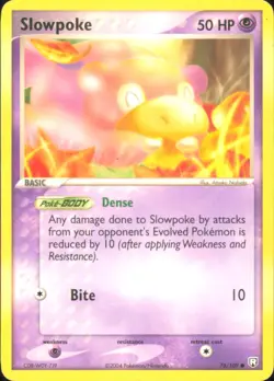 Pokemon TCG - Slowpoke Team Rocket Returns 76/109 MP - Image 1