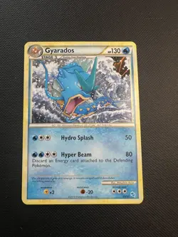 Pokemon - Gyarados 20/30 - HGSS Gyarados & Raichu Trainer Kit - Image 1