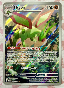 Flygon 101/094 illustration Rare Phantasmal Flames English Pokemon TCG NM - Image 1