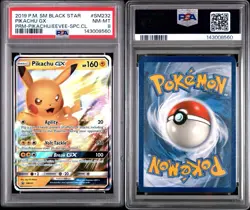 PSA 8 Pikachu Gx Holo #SM232 2019 Pokemon Sm Black Star Promo - Image 3