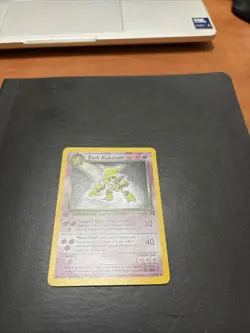 Pokemon Dark Alakazam TCG 1st Edition Holo Rare - Image 1