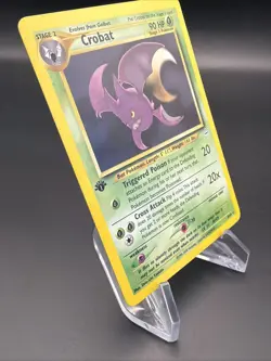 Crobat - 1st Edition Holo Rare - 4/64 Neo Revelation - Pokemon TCG - 2000 - Image 4