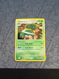 Pokemon: Torterra #17/130 Holo Rare Diamond & Pearl 2007 Vintage - LP - H43 - Image 1