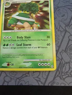 Pokemon: Torterra #17/130 Holo Rare Diamond & Pearl 2007 Vintage - LP - H43 - Image 5