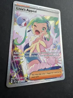Pokemon TCG Lisias Appeal 246/191 – SV Surging Sparks Full Art Trainer NM/M - Image 2
