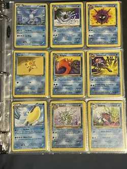 Pokemon TCG Binder 14 pages, good starter collection, Mixed Holo Lot 1996-2023 - Image 4