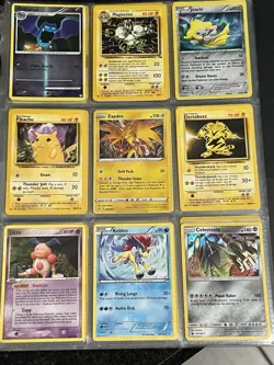 Pokemon TCG Binder 14 pages, good starter collection, Mixed Holo Lot 1996-2023 - Image 5