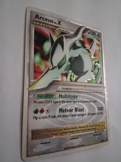 Pokemon Arceus LV.X #DP56 Black Star Promo 2007 - Image 2